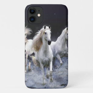 Horses running  throw pillow Case-Mate iPhone case