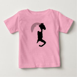 horses running together girl t-shirt