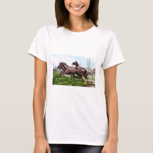 Horses statue T-Shirt
