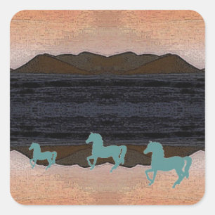 Horses Sticker