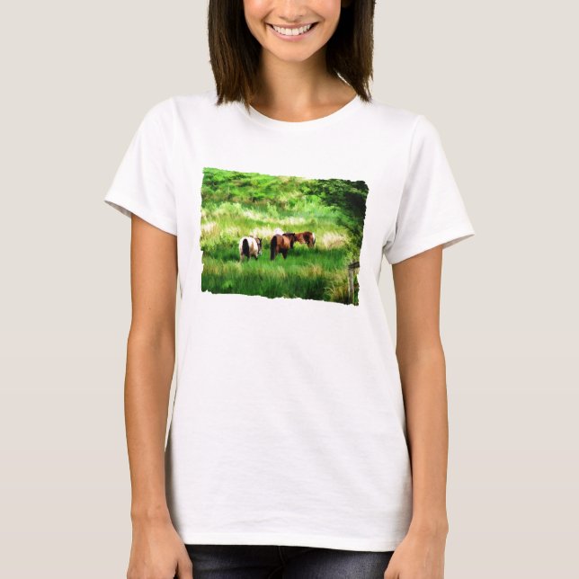 HORSES T-Shirt (Front)