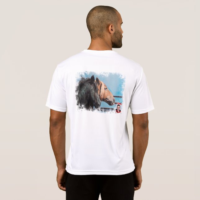 Horses T-Shirt (Back Full)