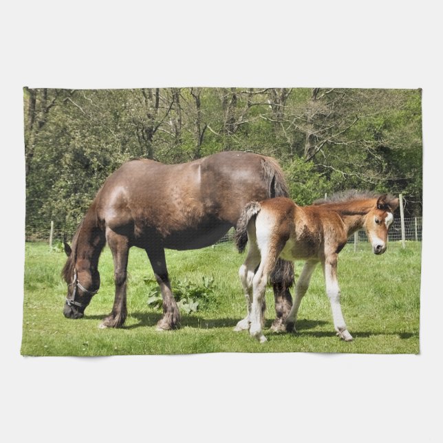 HORSES TEA TOWEL (Horizontal)