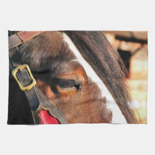 HORSES TEA TOWEL