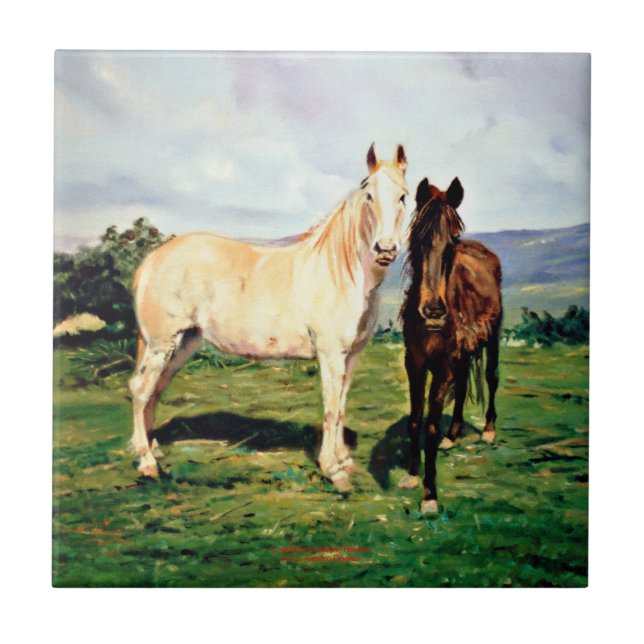 Horses Tile (Front)