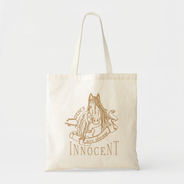 HorsesAreInnocent - Tote Bag (Front)