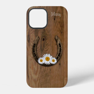Horseshoe and Daisies iPhone 12 Case