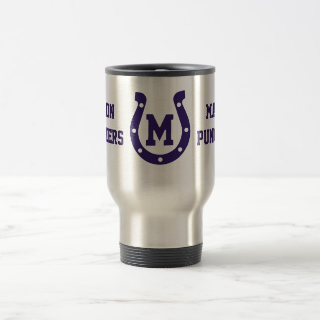 Horseshoe and M Coffee Mug (Center)