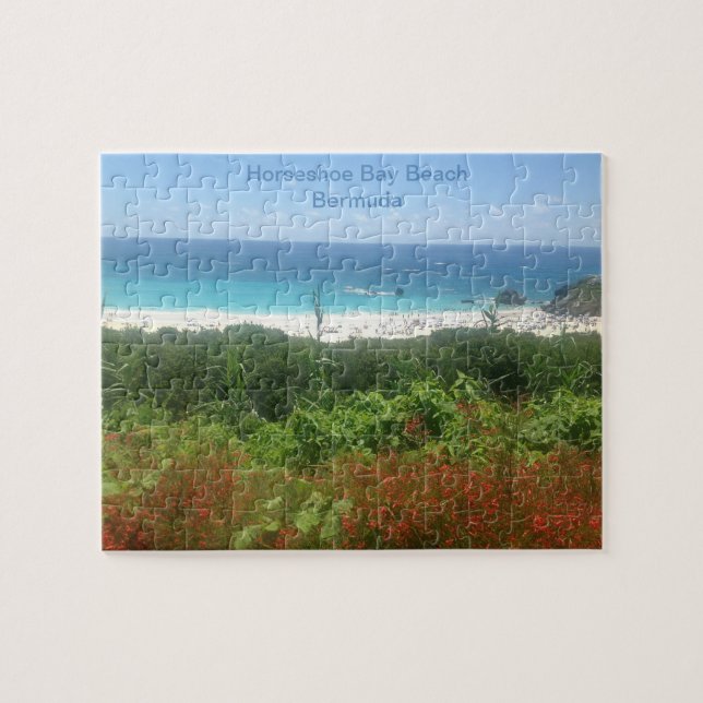 Horseshoe Bay Beach, Bermuda Jigsaw Puzzle (Horizontal)