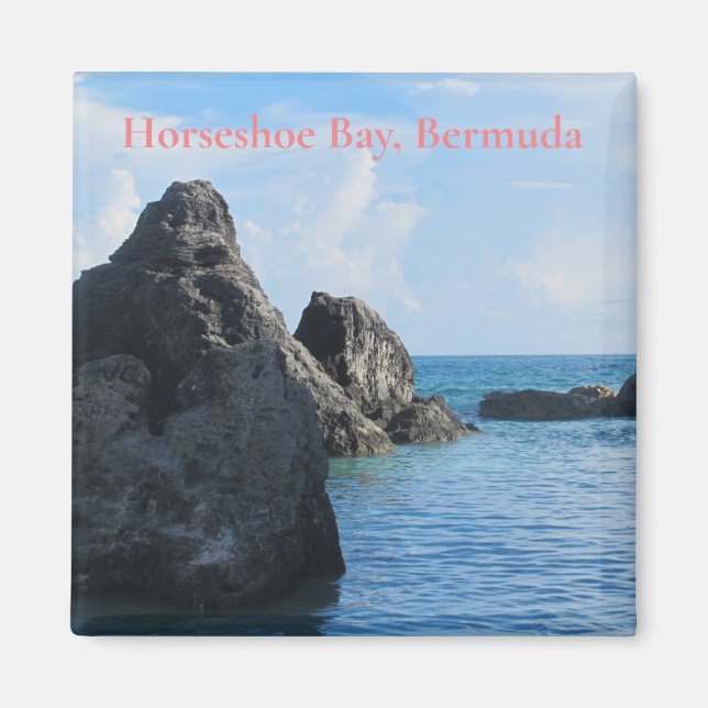 Horseshoe Bay Bermuda Magnet (Front)