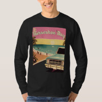Horseshoe Bay Retro Beach Vacation Souvenir Surf