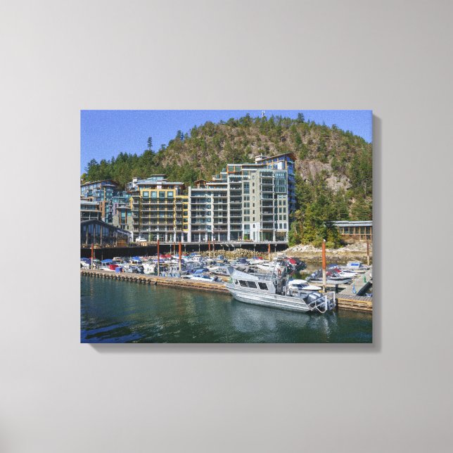 Horseshoe Bay Vista Canvas Print (Front)