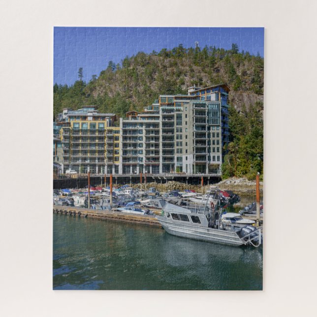 Horseshoe Bay Vista Jigsaw Puzzle (Vertical)