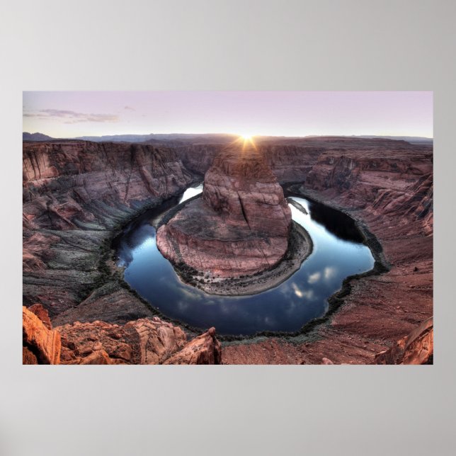 Horseshoe bend, Arizona Poster (Front)