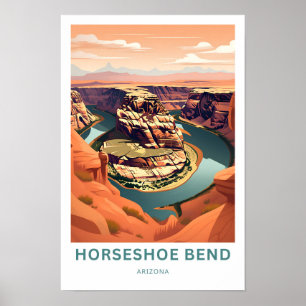 Horseshoe Bend Arizona Travel Print