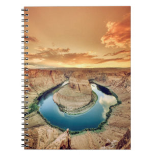 Horseshoe Bend Caynon Spiral Notebook