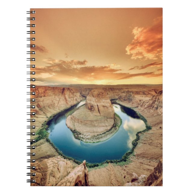 Horseshoe Bend Caynon Spiral Notebook (Front)