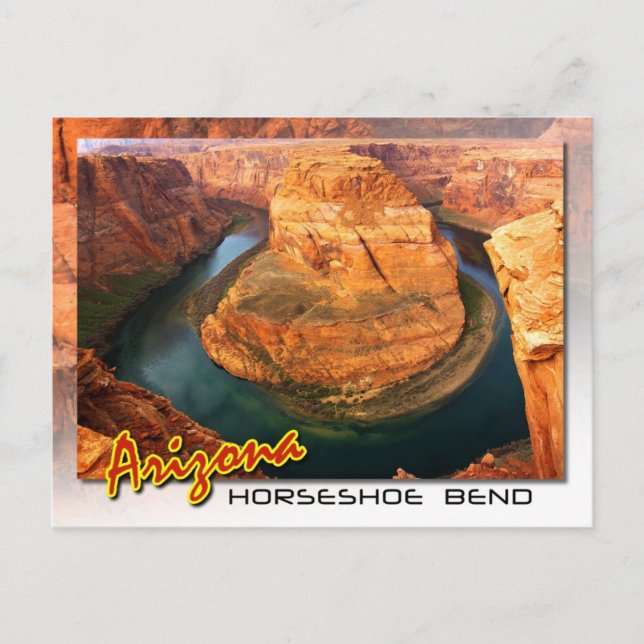 Horseshoe Bend near Page, Arizona Postcard (Front)