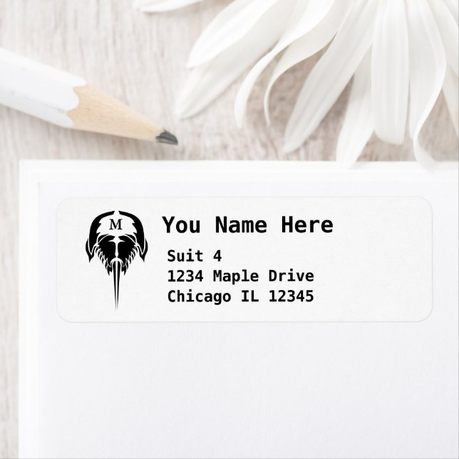 Horseshoe Crab in Tribal Tattoo Style (Insitu)