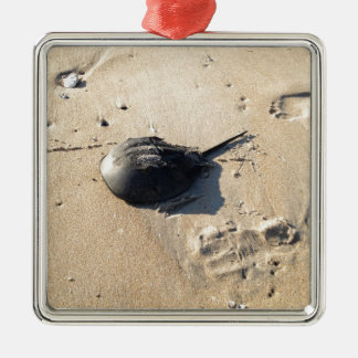 horseshoe crab metal tree decoration