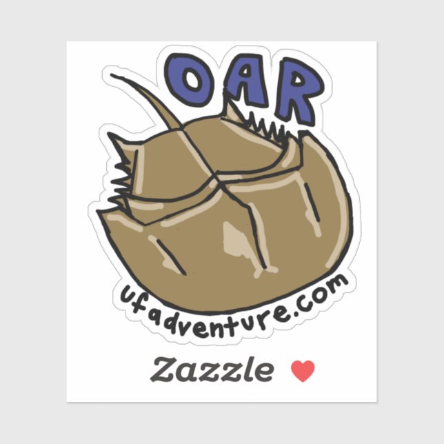 Horseshoe Crab Sticker (Sheet)
