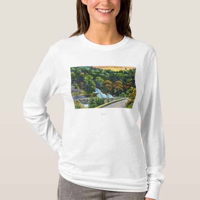 Horseshoe Curve View of Bastion Falls T-Shirt (Front)