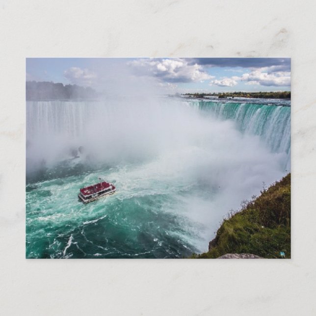 Horseshoe Falls at Niagara Falls Postcard (Front)