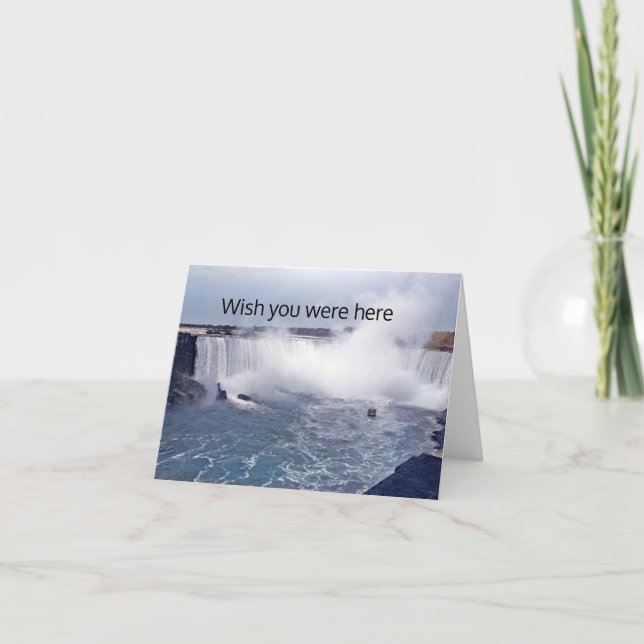 Horseshoe Falls Card (Front)