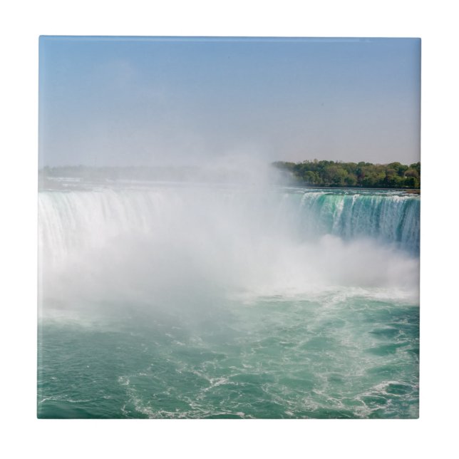 Horseshoe Falls from Niagara Falls - Canada Tile (Front)