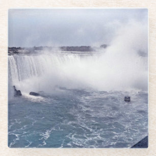 Horseshoe Falls Glass Coaster