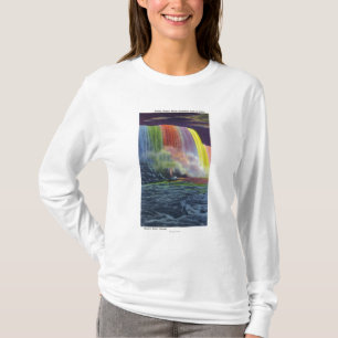 Horseshoe Falls Illuminated at Night T-Shirt