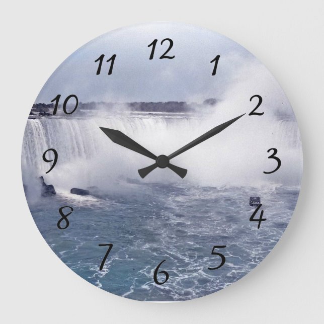 Horseshoe Falls Large Clock (Front)