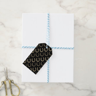 Horseshoe gift tags