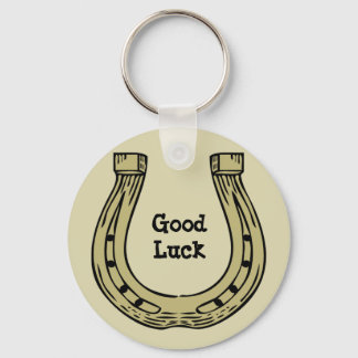 Horseshoe Good Luck Keychain