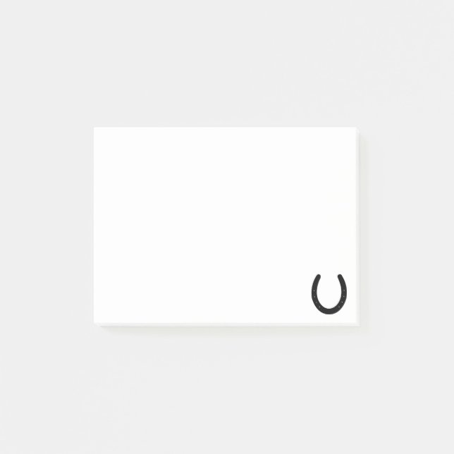 Horseshoe Post-it Notes (Front)