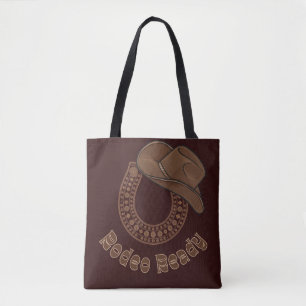 Horseshoe Rodeo Ready Tote Bag