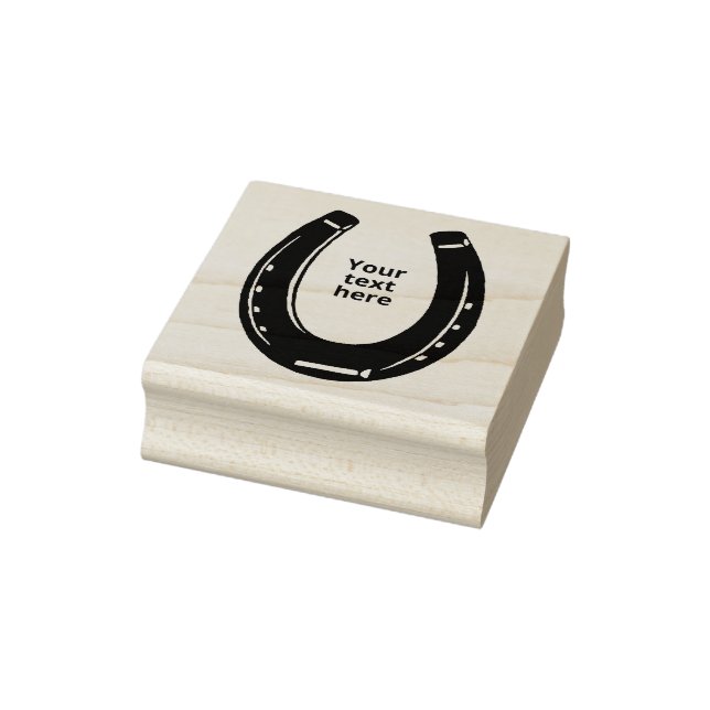 Horseshoe Rubber Stamp (Stamp)