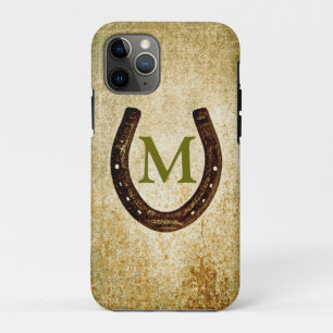 Horseshoe with Monogram to Personalise Case-Mate iPhone Case