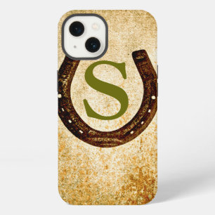 Horseshoe with Monogram to Personalise iPhone 13 Case