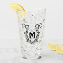 Horseshoe Wrapped in Barbed Wire Monogram