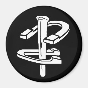 HorseShoes  3" Magnet