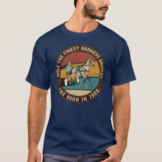 HorsesrottingDrivers born in 1955 Birthday retro T-Shirt