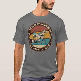 HorsesrottingDrivers born in 2005 Birthday vintage T-Shirt