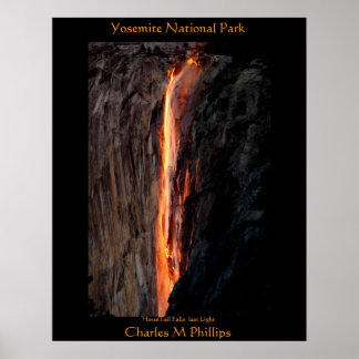 HorseTail Falls  Last Light Poster