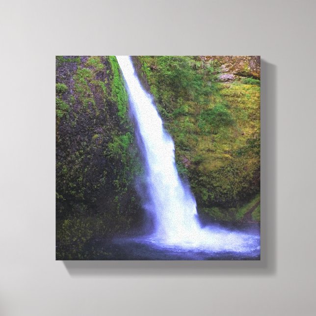 Horsetail Falls, Oregon Canvas Print (Front)