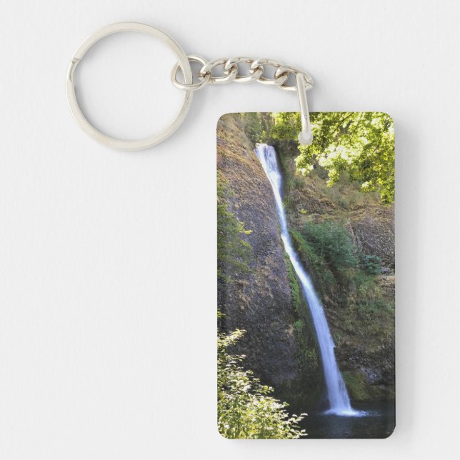 Horsetail Falls, Oregon Key Ring (Front)
