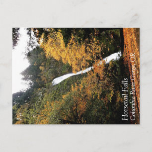 Horsetail Falls, Oregon Postcard