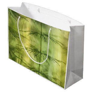Horsetail Floral Nature Photo Large Gift Bag