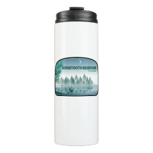 Horsetooth Reservoir Colorado Deer Thermal Tumbler