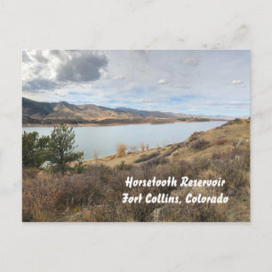 Horsetooth Reservoir, Fort Collins, Colorado Postcard